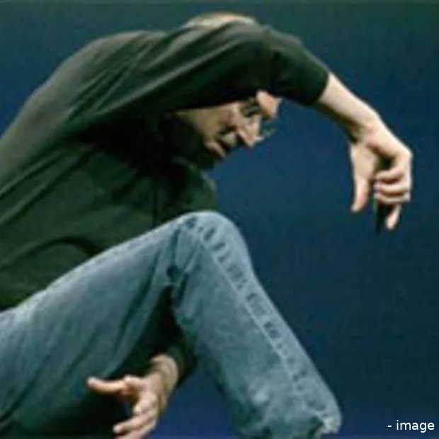 steve jobs werkte ook aan het redesign v