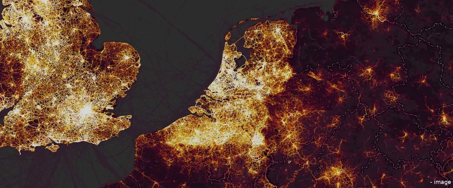 strava heatmap locaties