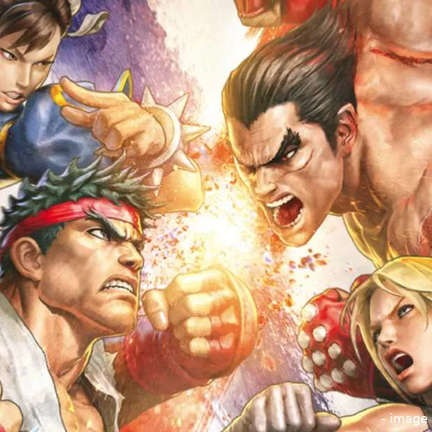 street fighter x tekken raakt precies de