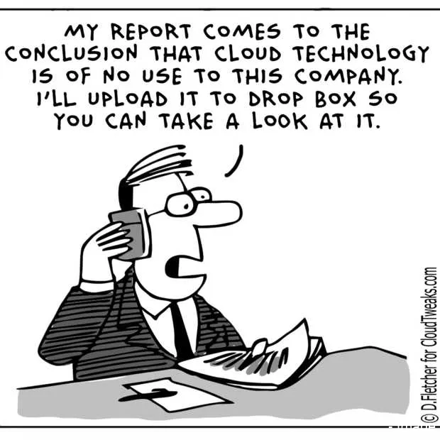 the cloud infographic