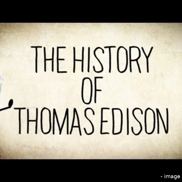 the history of thomas edison a short sto