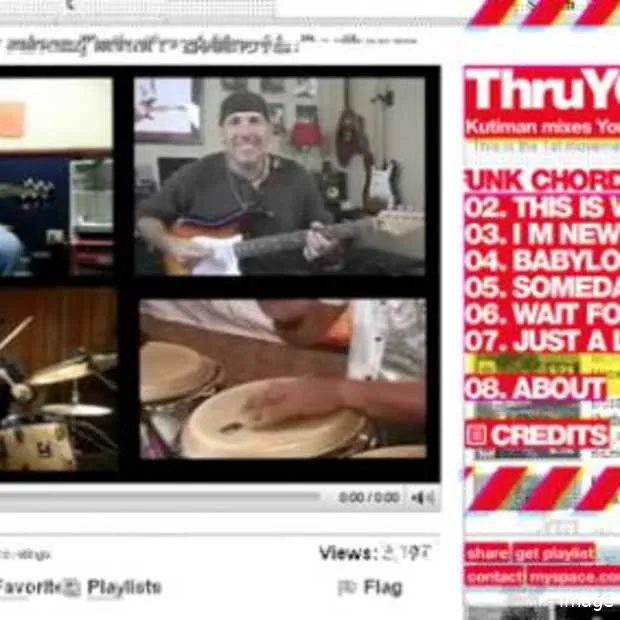 thru you willekeurige muziek van youtube