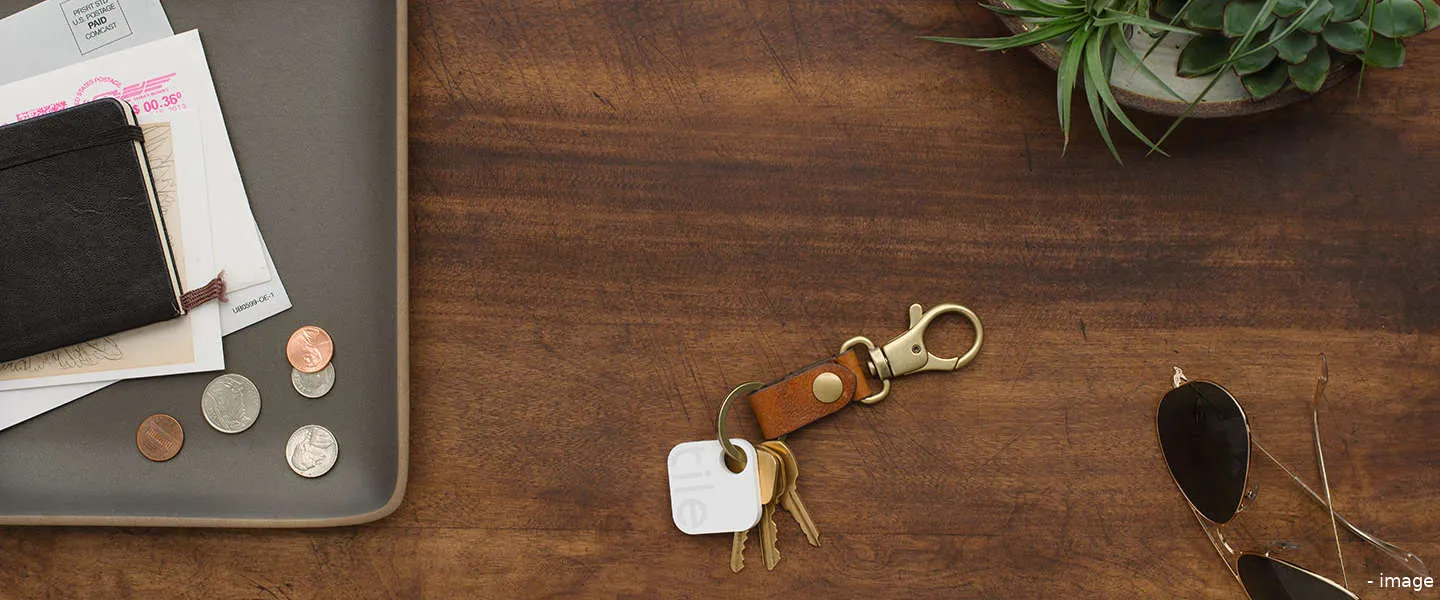 tile key ring