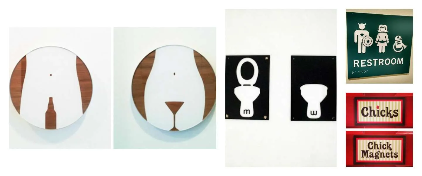toiletbordjes
