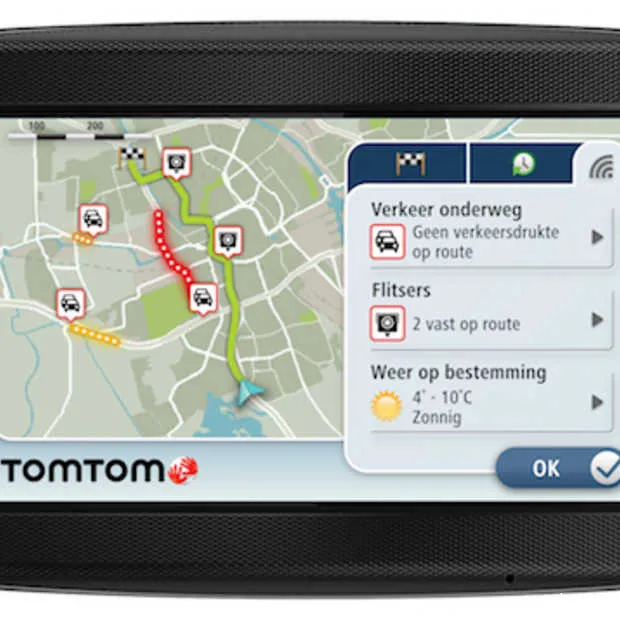 tomtom flitsermelding in frankrijk straf