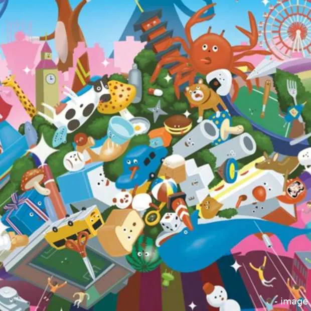touch my katamari doet zowel de serie al