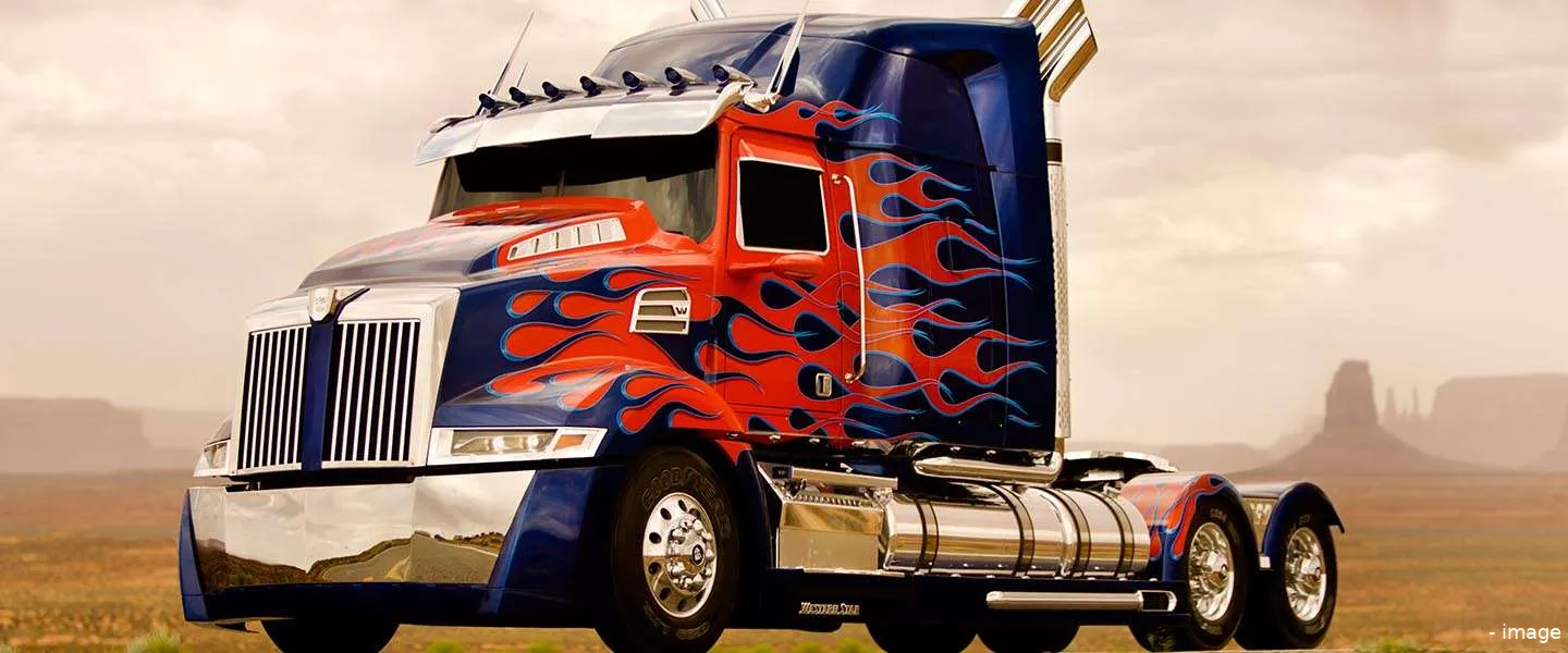 transformers optimus prime truck