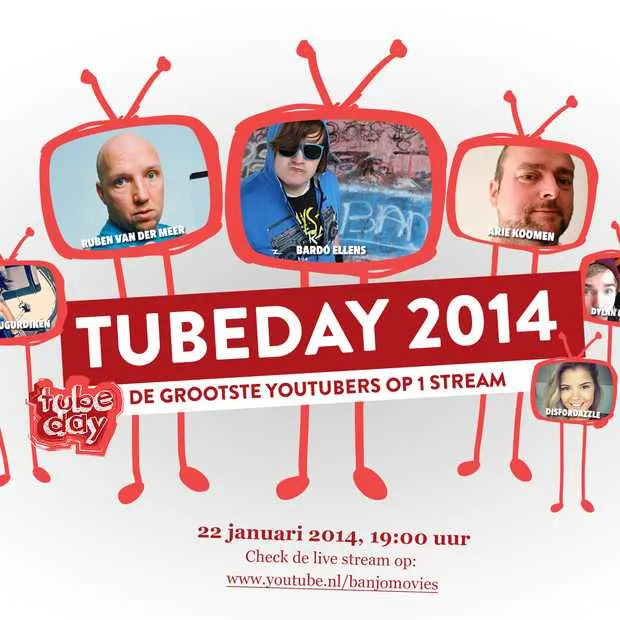 tubeday het eerste youtube community liv