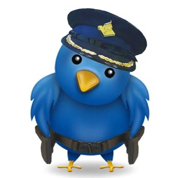 twitter en politie stop of ik tweet