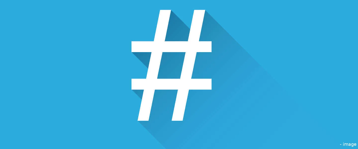 twitter hashtag 1