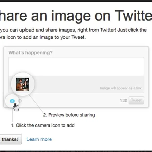 twitter komt met photo sharing functie