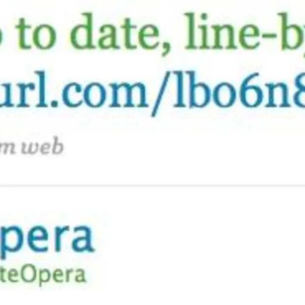 twitter opera