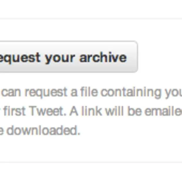 twitter start met uitrol optie om al je