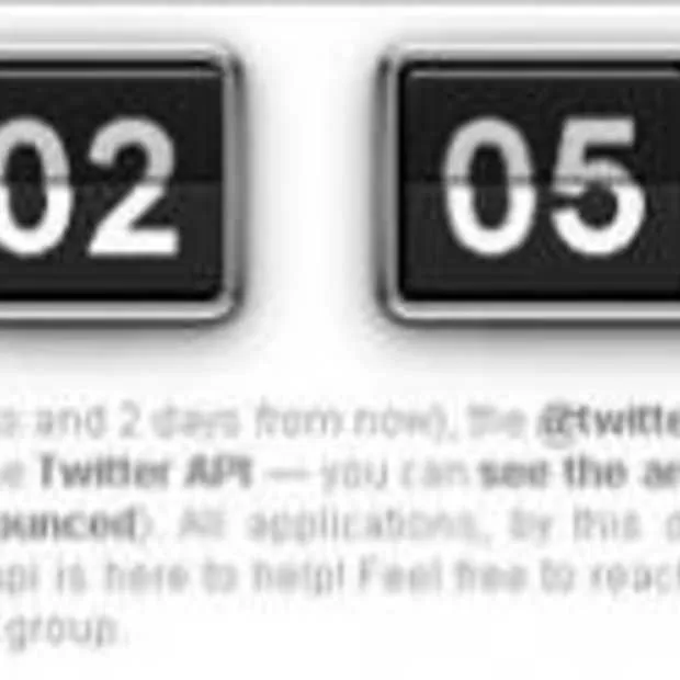 twitter telt af naar oauthcalypse