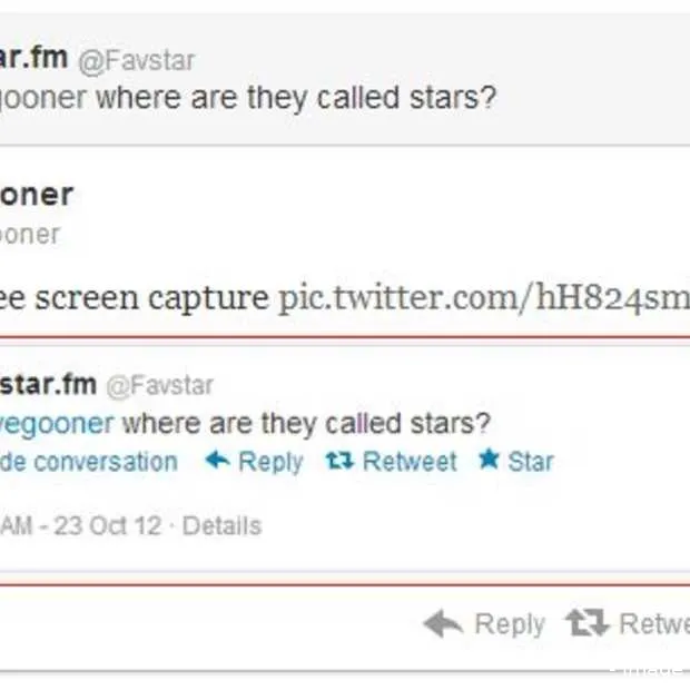 twitter test star en like als vervanger