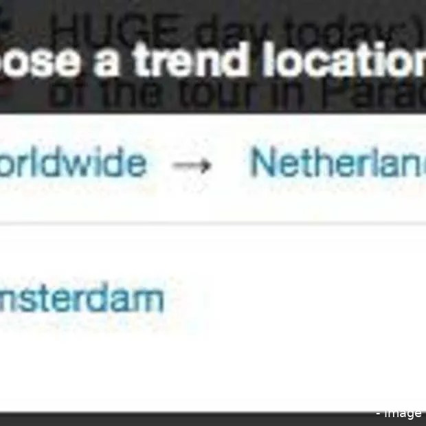 twitter trends nu op 70 extra locaties