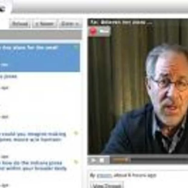 twitter video seesmic met spielberg luca