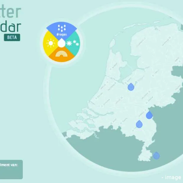 twitterradar het weer volgens twitterend