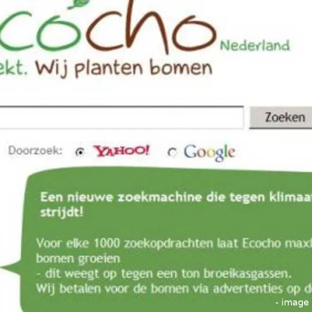 u zoekt wij planten bomen