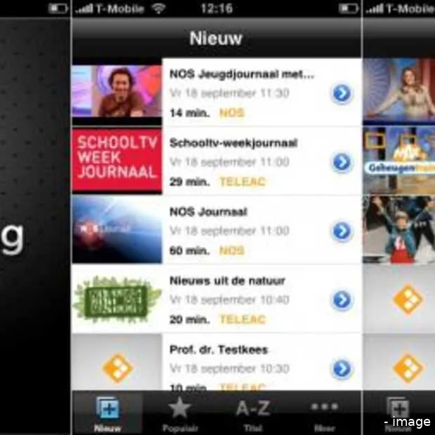 uitzending gemist app een succes