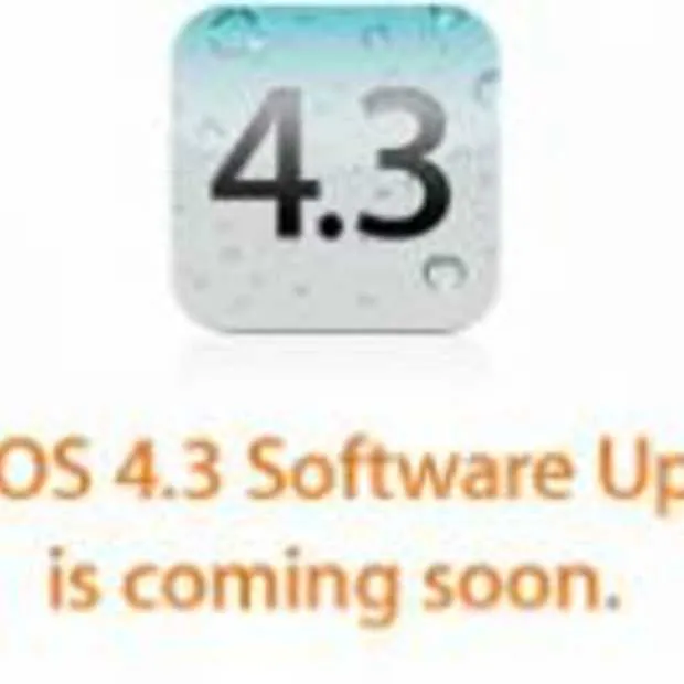 vanaf 11 maart is ios 4 3 beschikbaar