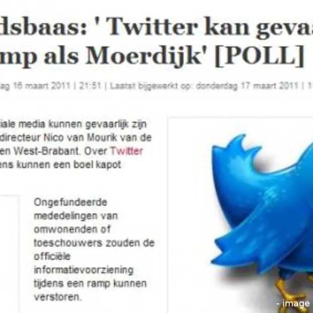 veligheidsbaas twitter verbieden tijdens