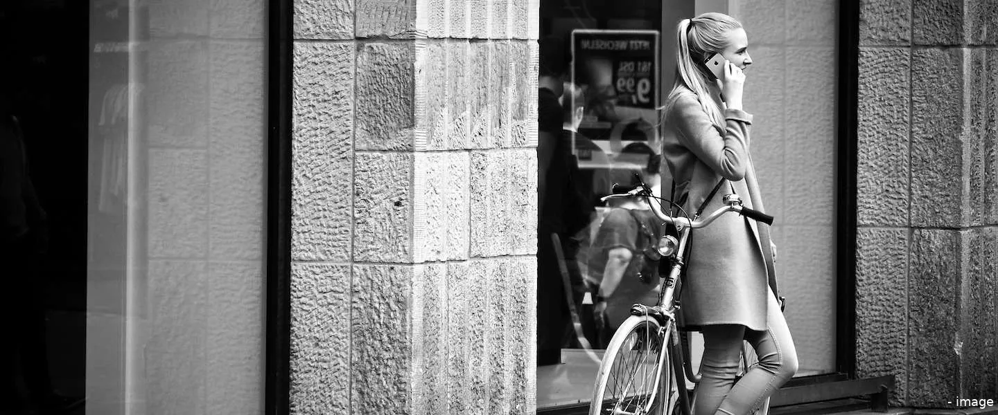 verbod telefoon fiets