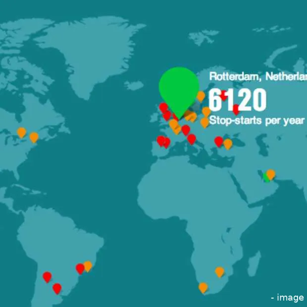 verkeer in amsterdam maakt 4x zoveel sta