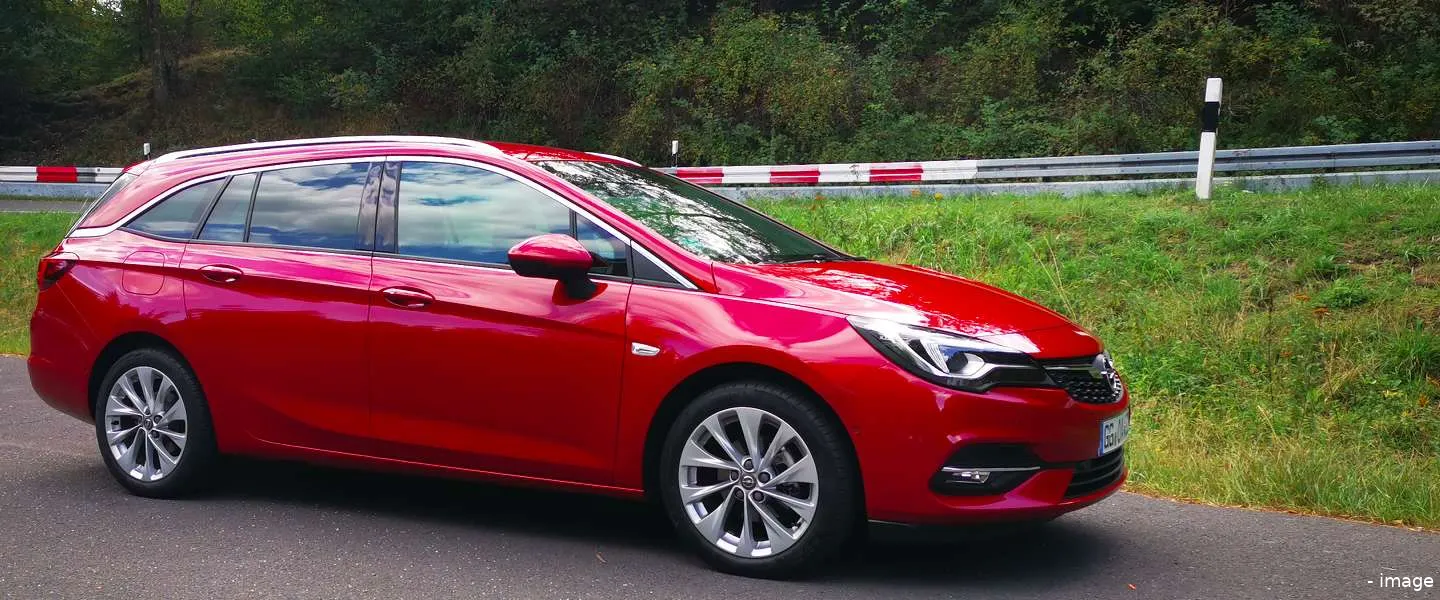 vernieuwde opel astra 1