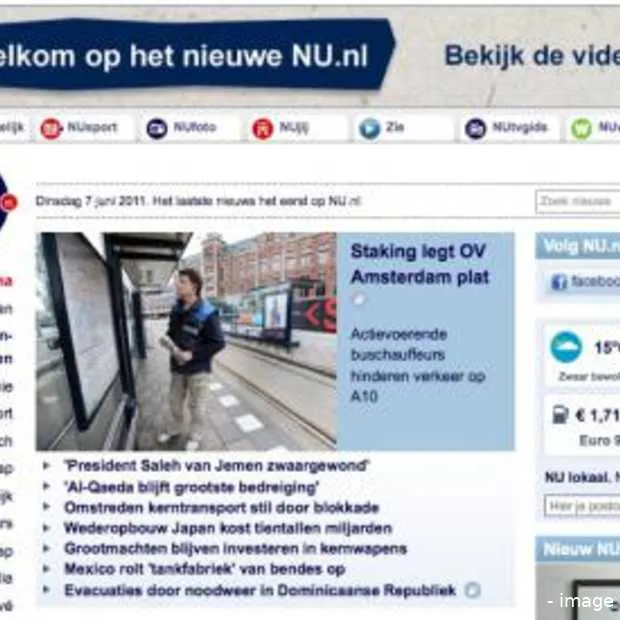 vernieuwde website nu nl