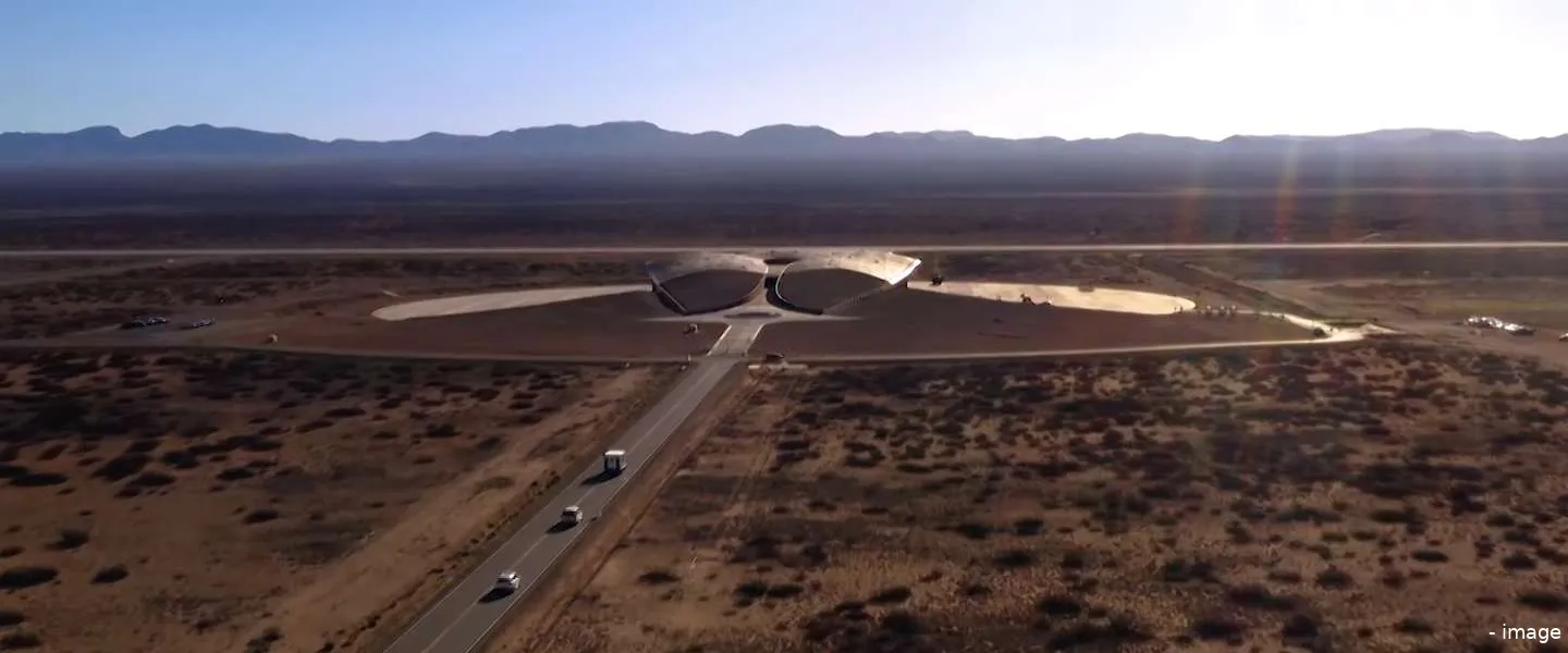 virgin galactic ruimtevlucht new mexico