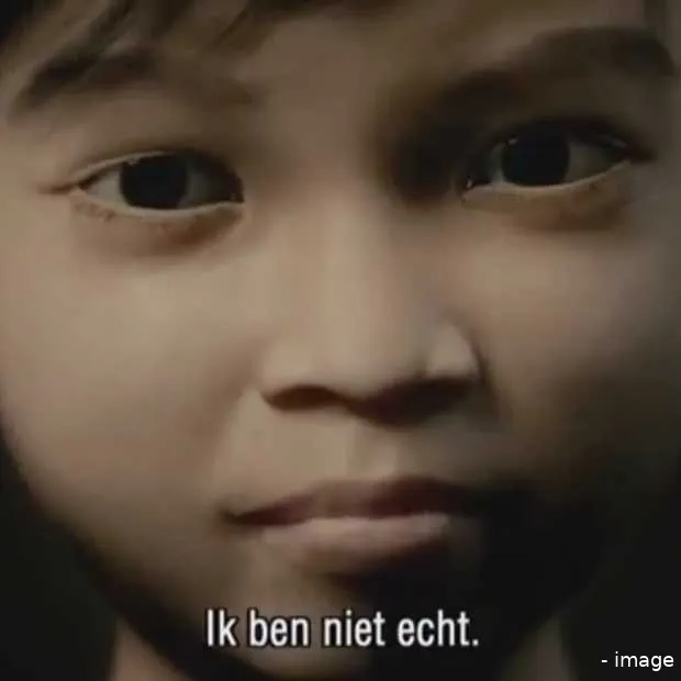 virtueel 10 jarig meisje ontmaskert hond