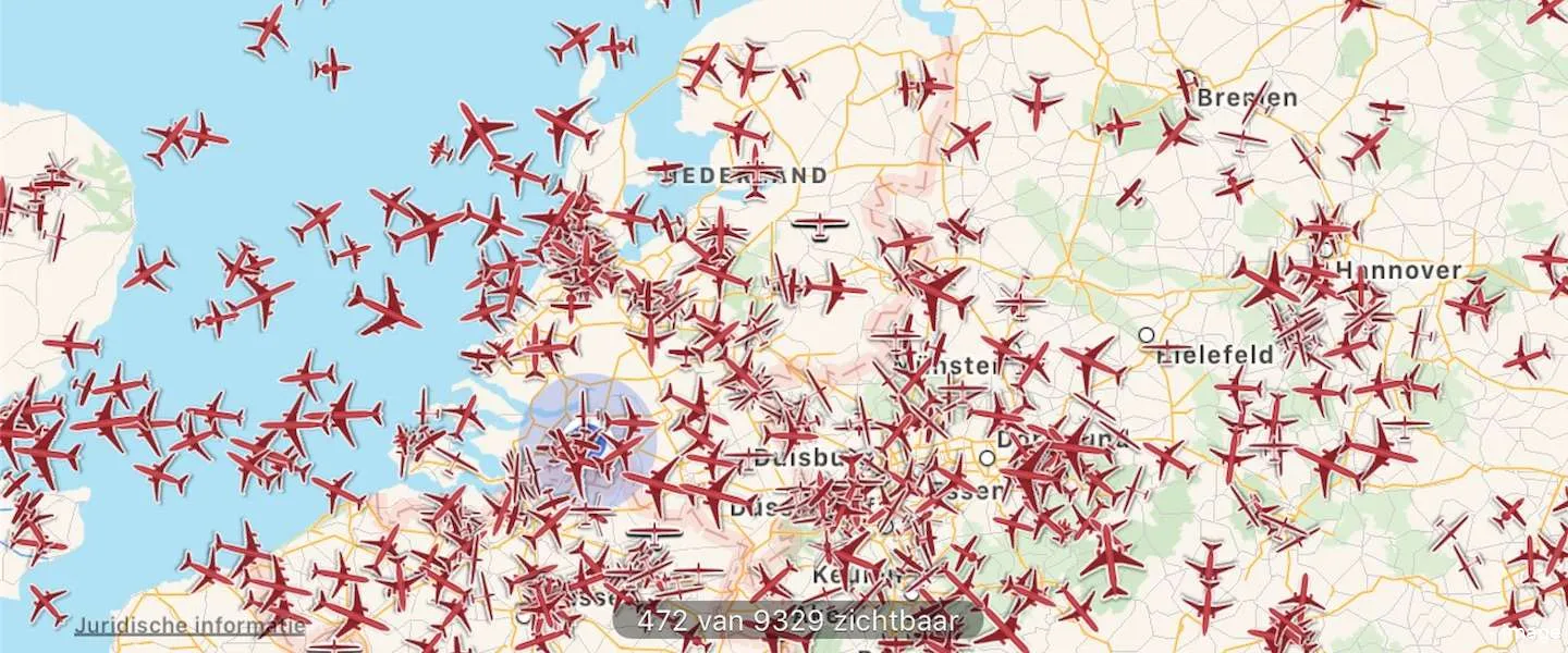 vliegtuigen spotten app