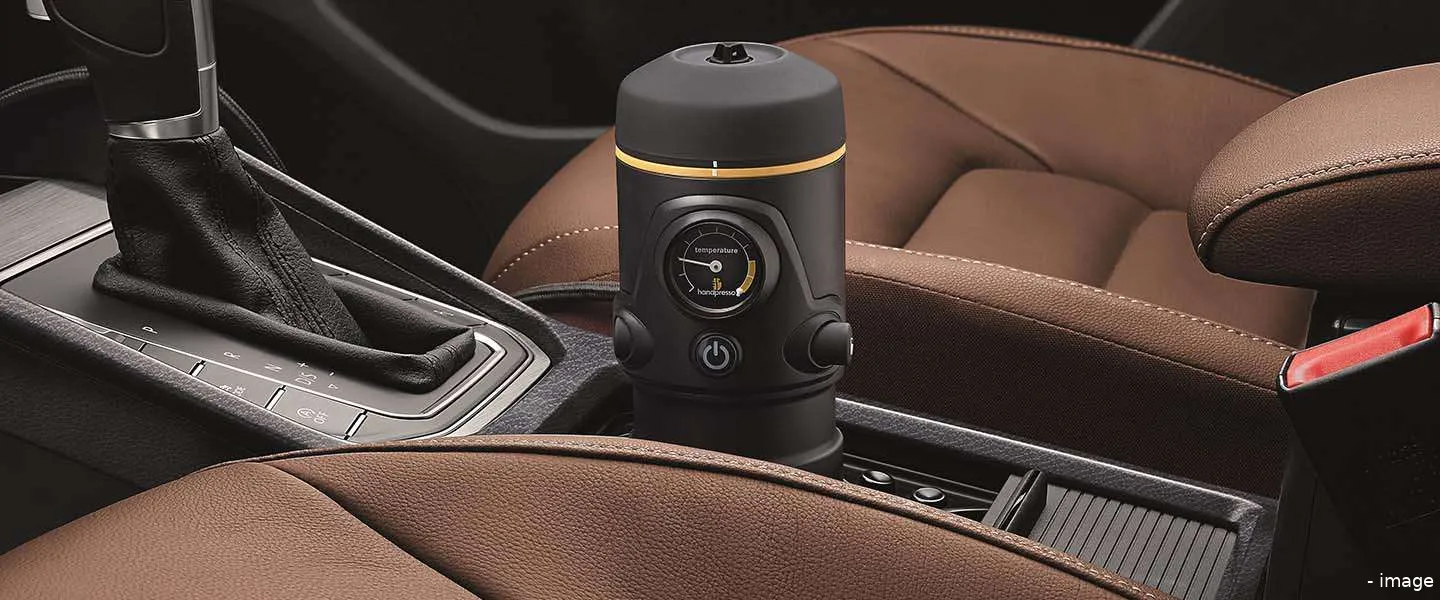 volkswagen koffie espresso onderweg