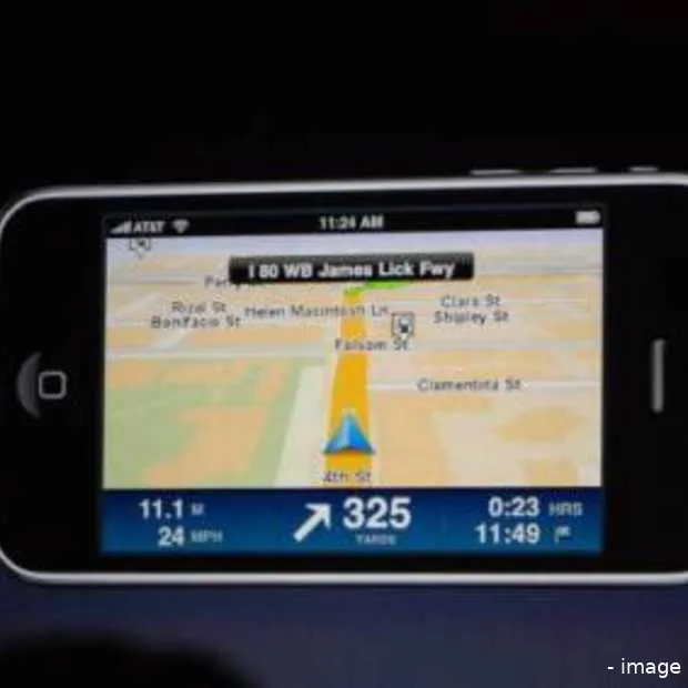 volledige tomtom navigatie app voor ipho