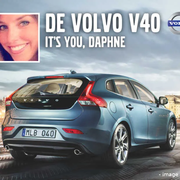 volvo zet fans live op digitaal billboar