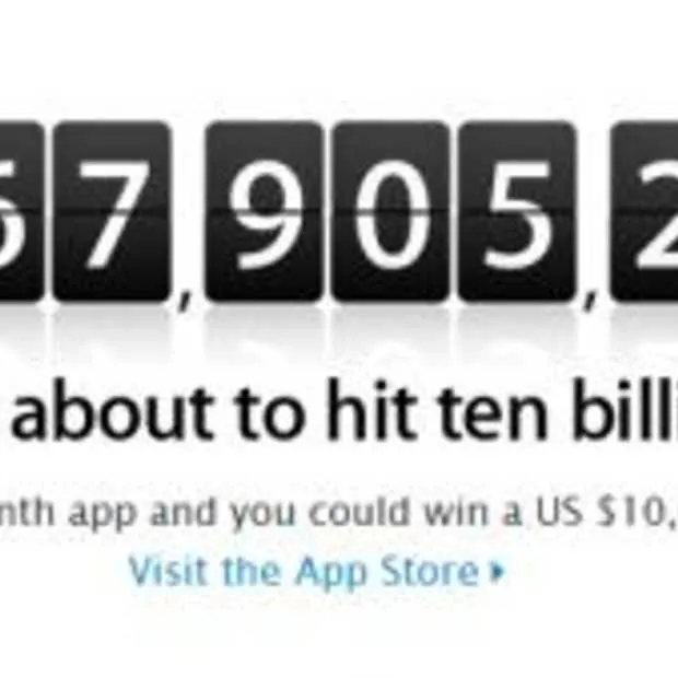 wanneer haalt de app store haar 10 milja