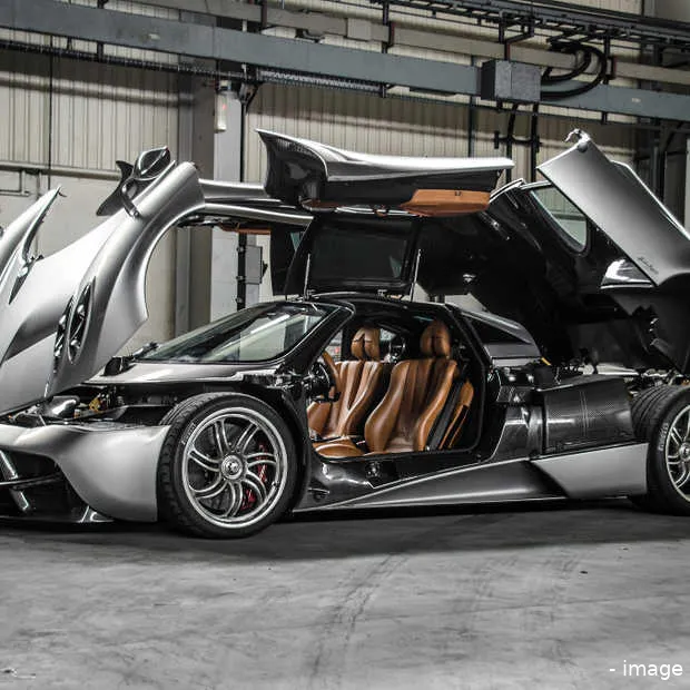 wat als een standaard pagani huayra niet