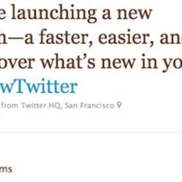 wat vinden we van de nieuwe twitter snel