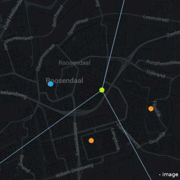 web app om foursquare vrienden te ontlop
