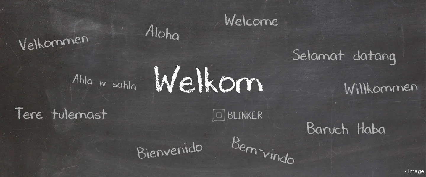 welkomstmail blinker header