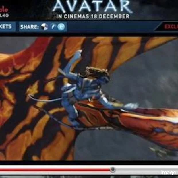 wereldpremiere avatar live via youtube