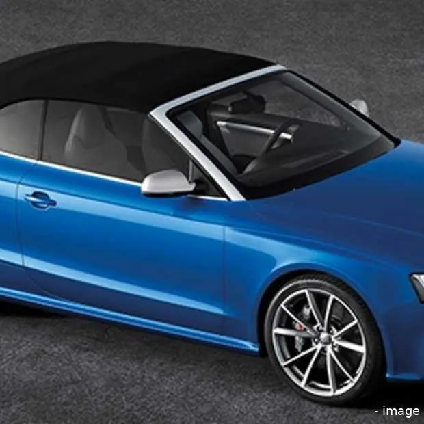 wereldpremiere in parijs audi rs 5 cabri