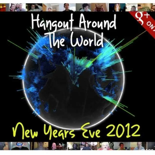 wereldwijd oud en nieuw vieren met een g