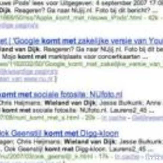 wieland van dijk komt met niet erg orgin