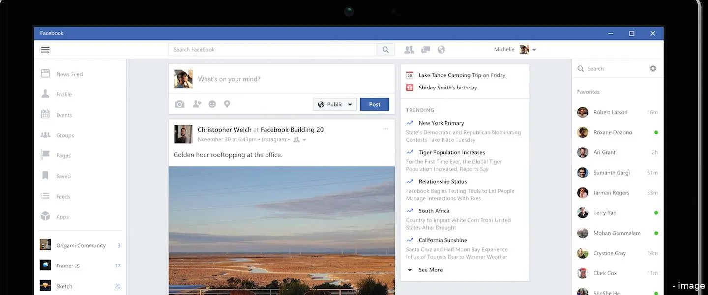 windows10 facebook