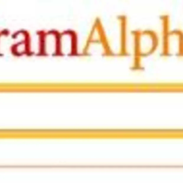 wolframalpha komt er aan
