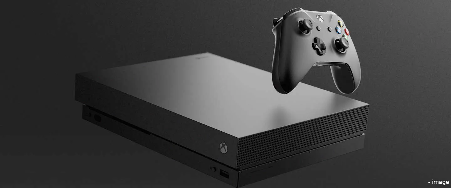 xbox one x console