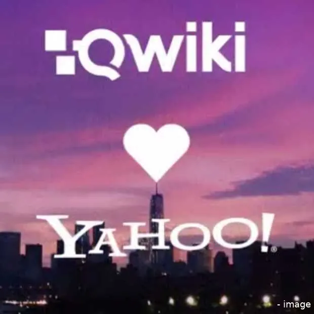 yahoo neemt qwiki over
