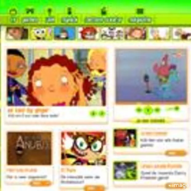 zelf cartoons maken op de nieuwe nickelo